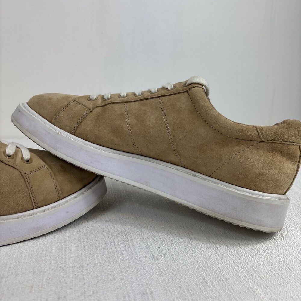 Lauren Ralph Lauren ANGELINE Brown Tan Suede Preowned Fashion Women's Size 8.5 - Picture 10 of 14